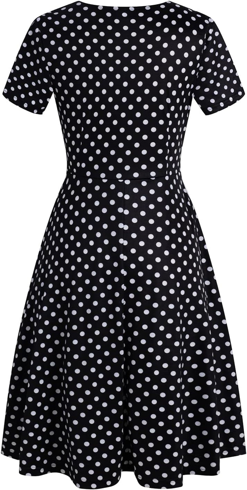 Women'S Elegant Vintage Cotton Casual Floral Print Work Party Peter Pan Collar A-Line Dress with Pockets 978
